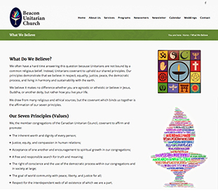 Beacon Unitarian web site
